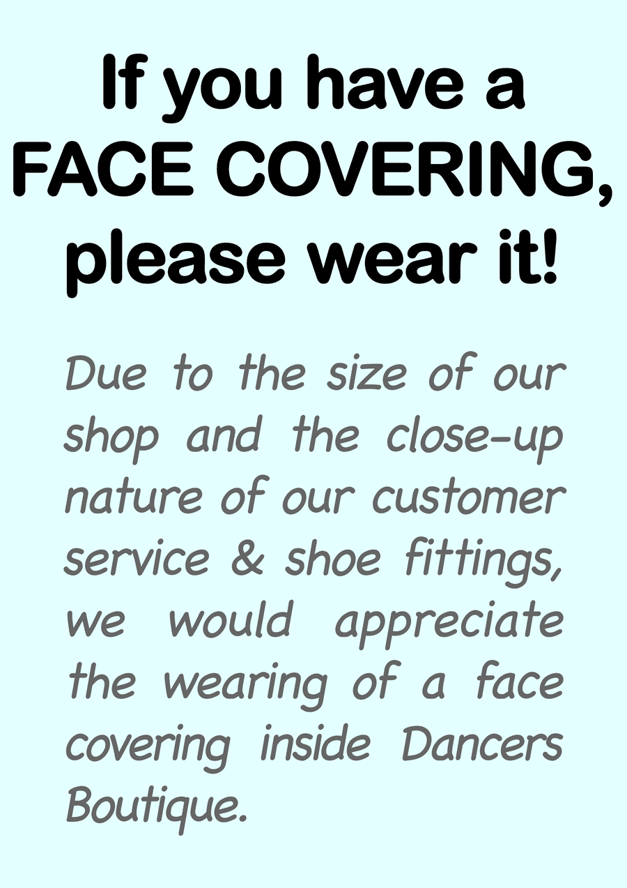 If you have a FACE COVERING, please wear it!
